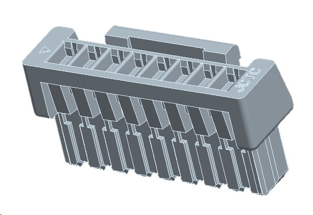 1.25线对板连接器