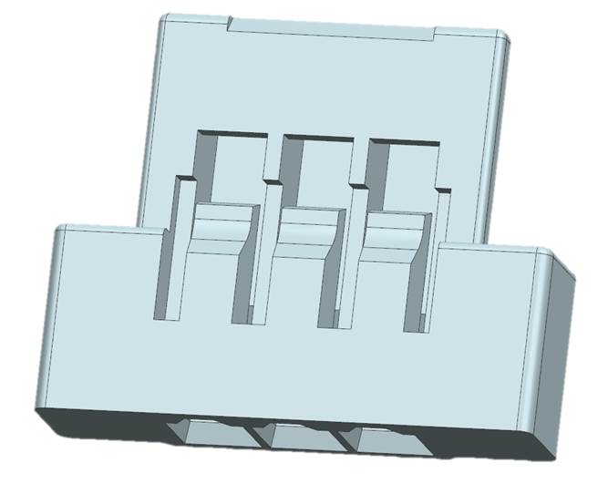 1.25线对板连接器