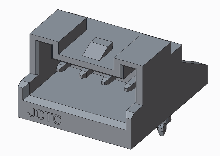 PA2.00mm PITCH 90&deg;DIP With Lock WAFER