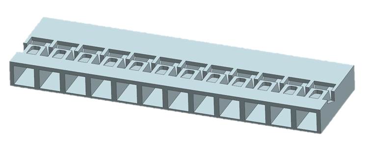 2.00线对板连接器
