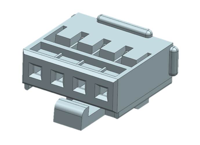 2.00线对板连接器