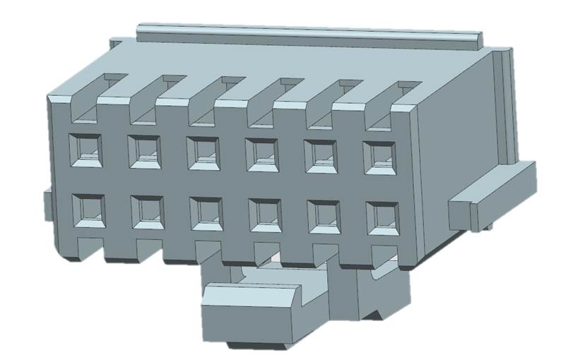 2.00线对板连接器