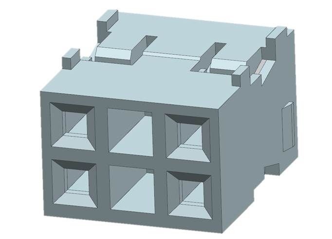2.00线对板连接器