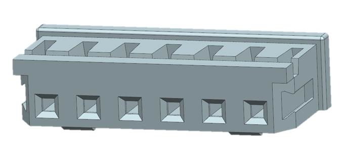 2.00线对板连接器