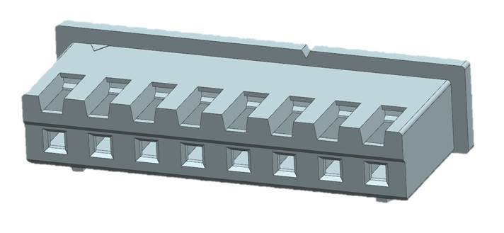 2.50线对板连接器
