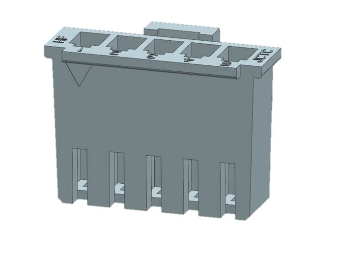 2.50线对板连接器