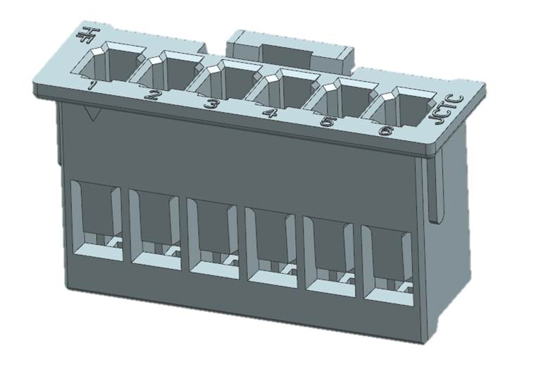 2.50线对板连接器