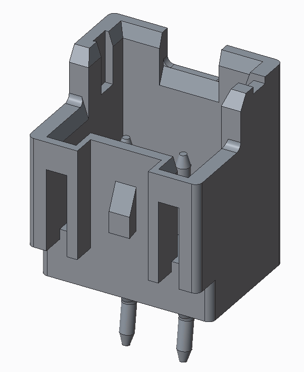 2.50mm PITCH 180&deg;DIP  WAFER