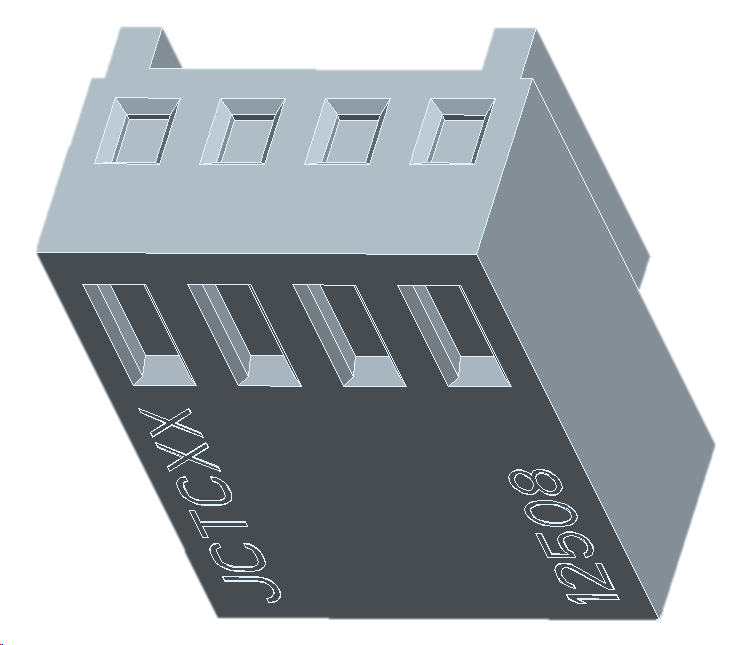 2.50线对板连接器