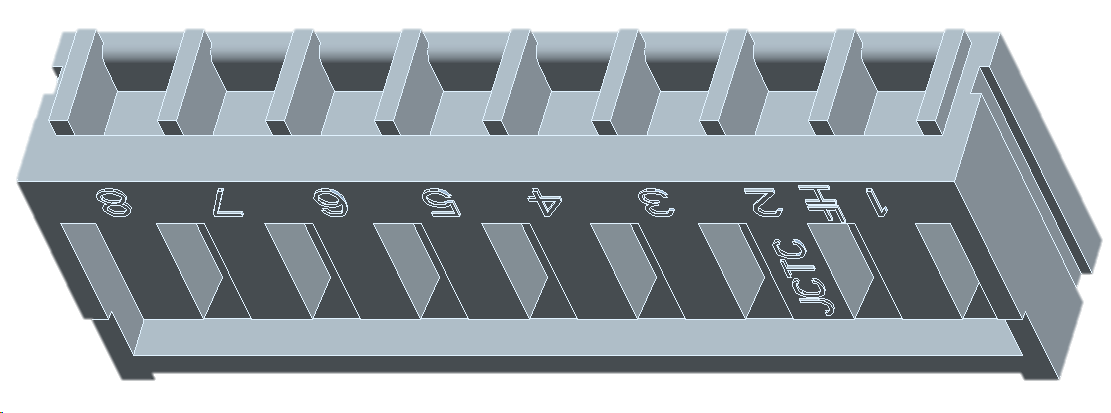 2.50线对板连接器