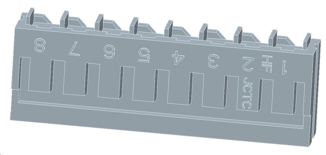 2.50线对板连接器