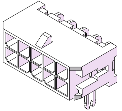 3.00mm PITCH DIP TYPE 90&deg; WAFER 带鱼叉