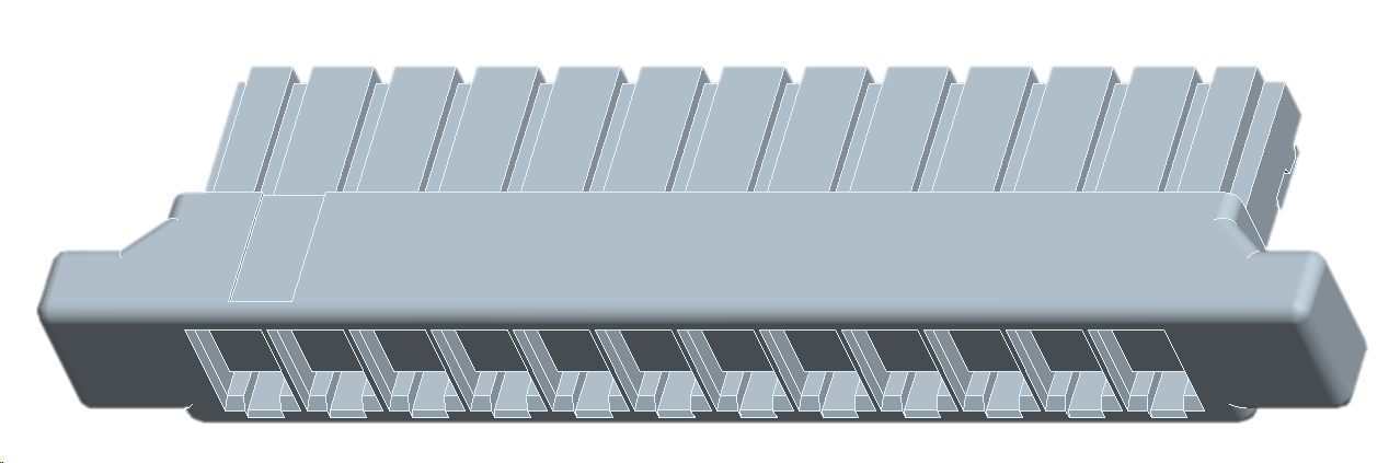 0.8线对板连接器