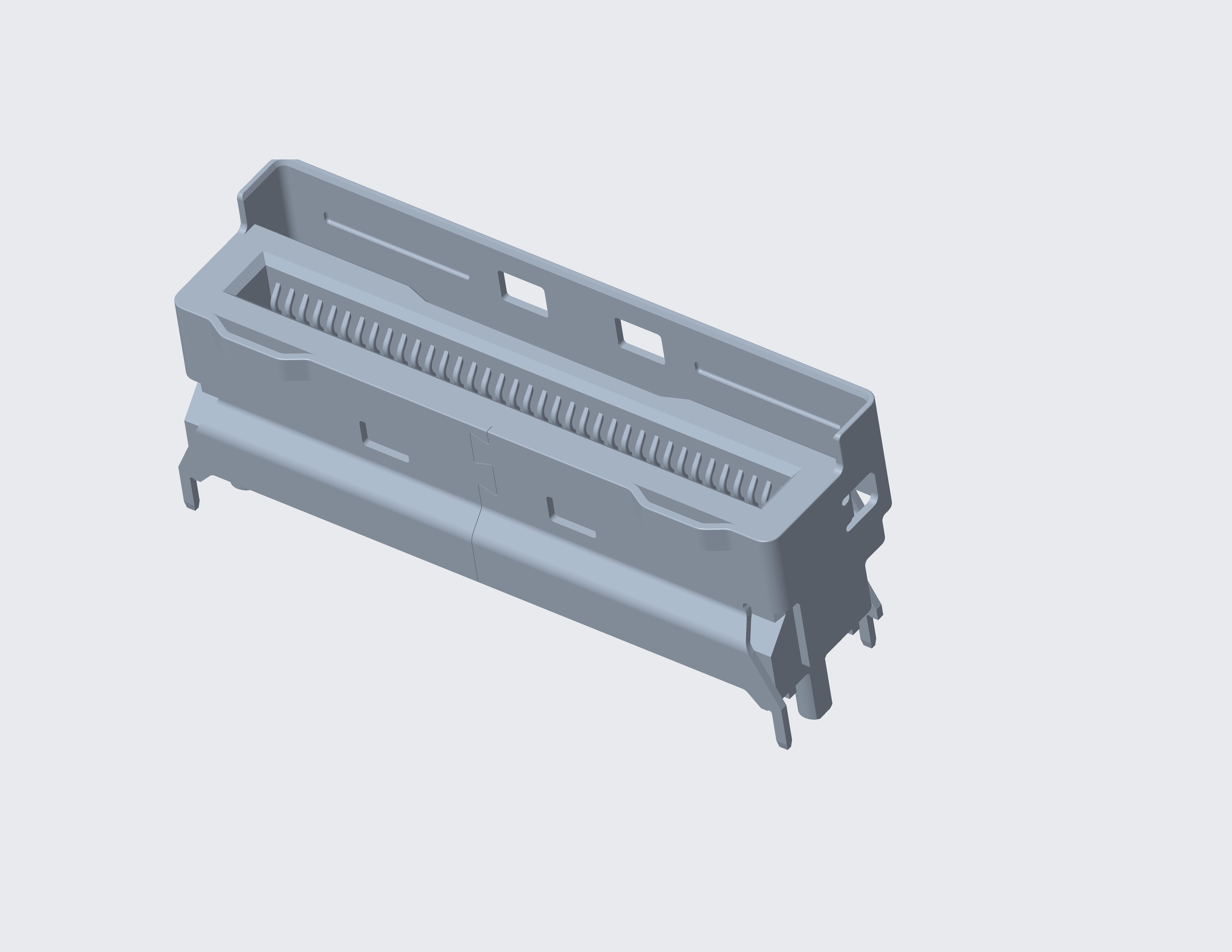 MINI COOL EDGE IO CONNECTOR 0.6 PITCH 74PIN VT SMT