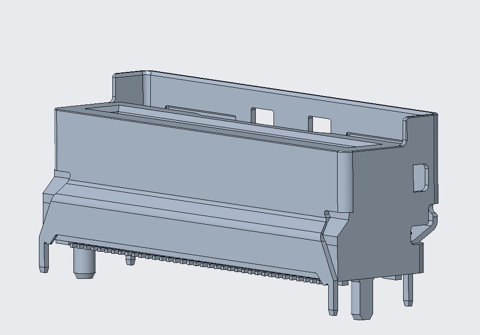 MINI COOL EDGE IO CONNECTOR 0.6 PITCH 74PIN VT SMT