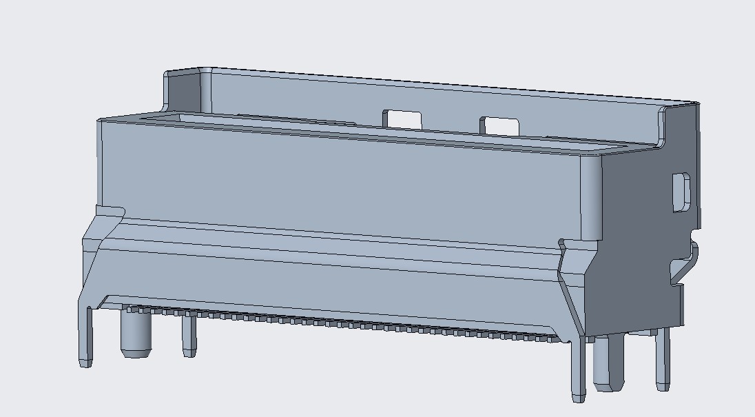 MINI COOL EDGE IO CONNECTOR 0.6 PITCH 74PIN VT SMT