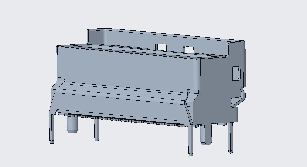 MINI COOL EDGE IO CONNECTOR 0.6 PITCH 74PIN VT SMT