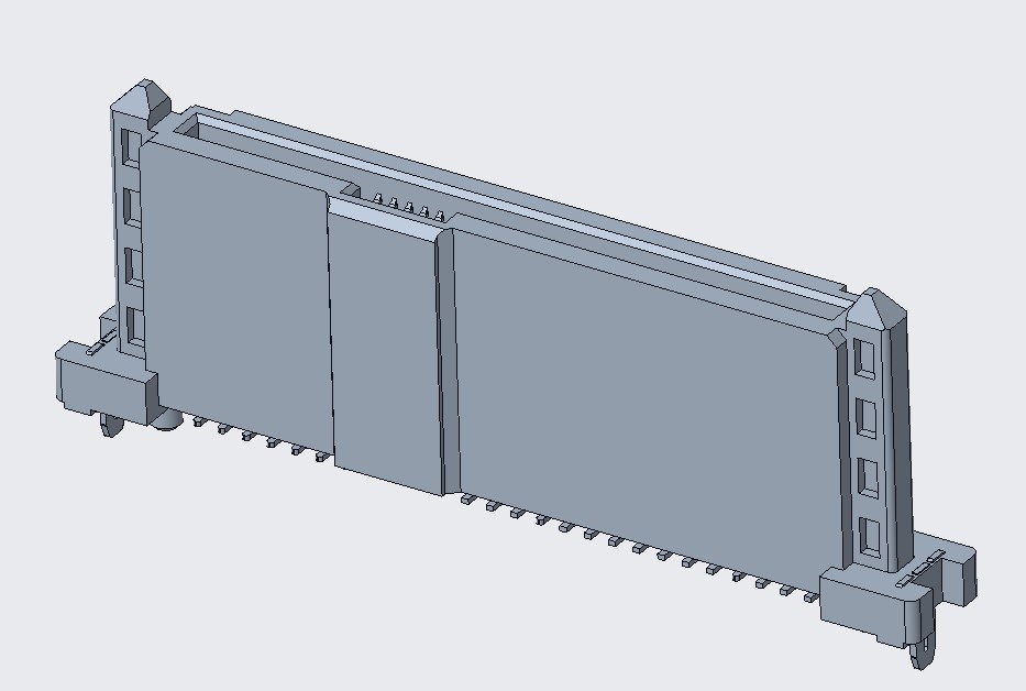 SAS 4.0 29PIN FEMALE S/T 14.15mm